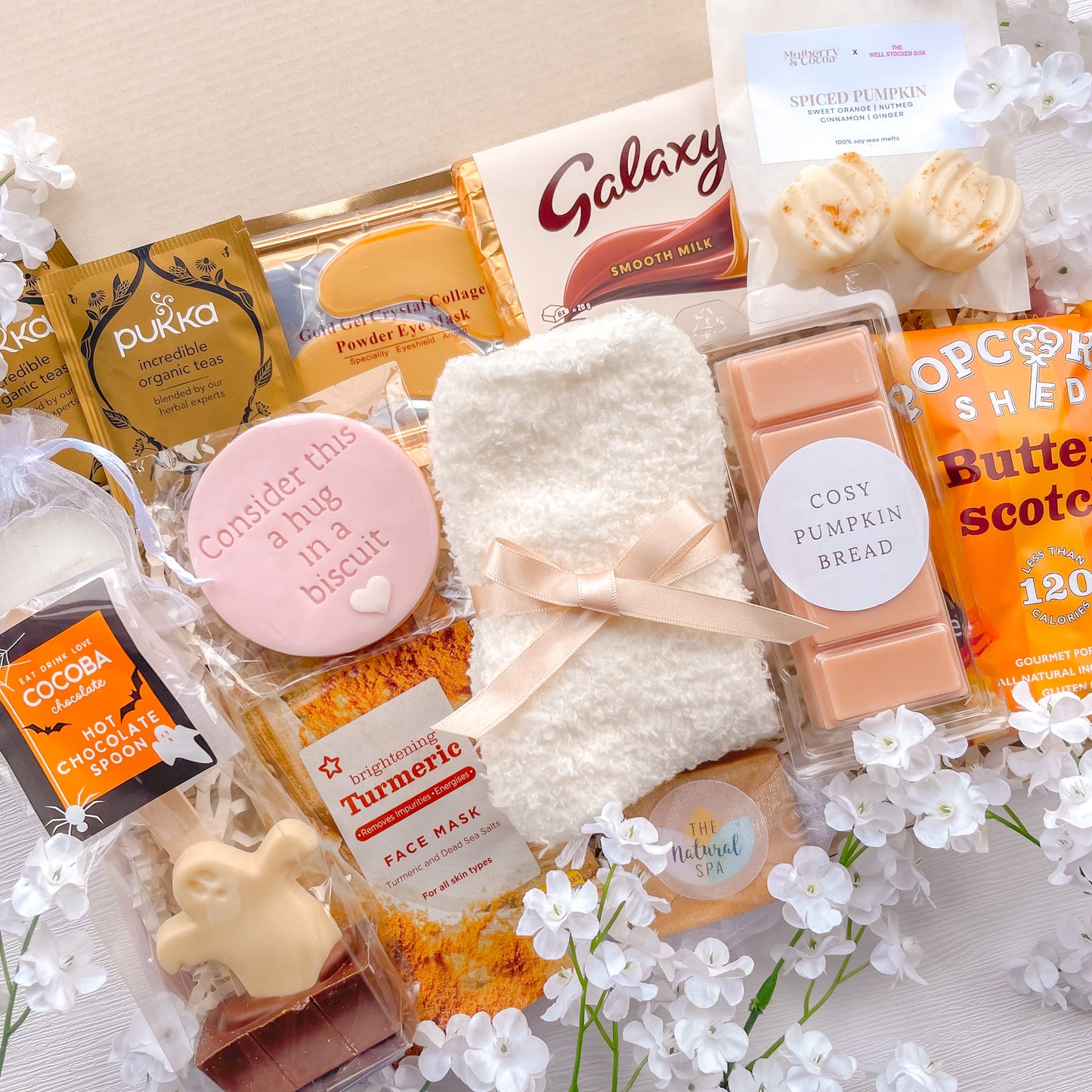 Halloween Hug In A Box Boo Basket