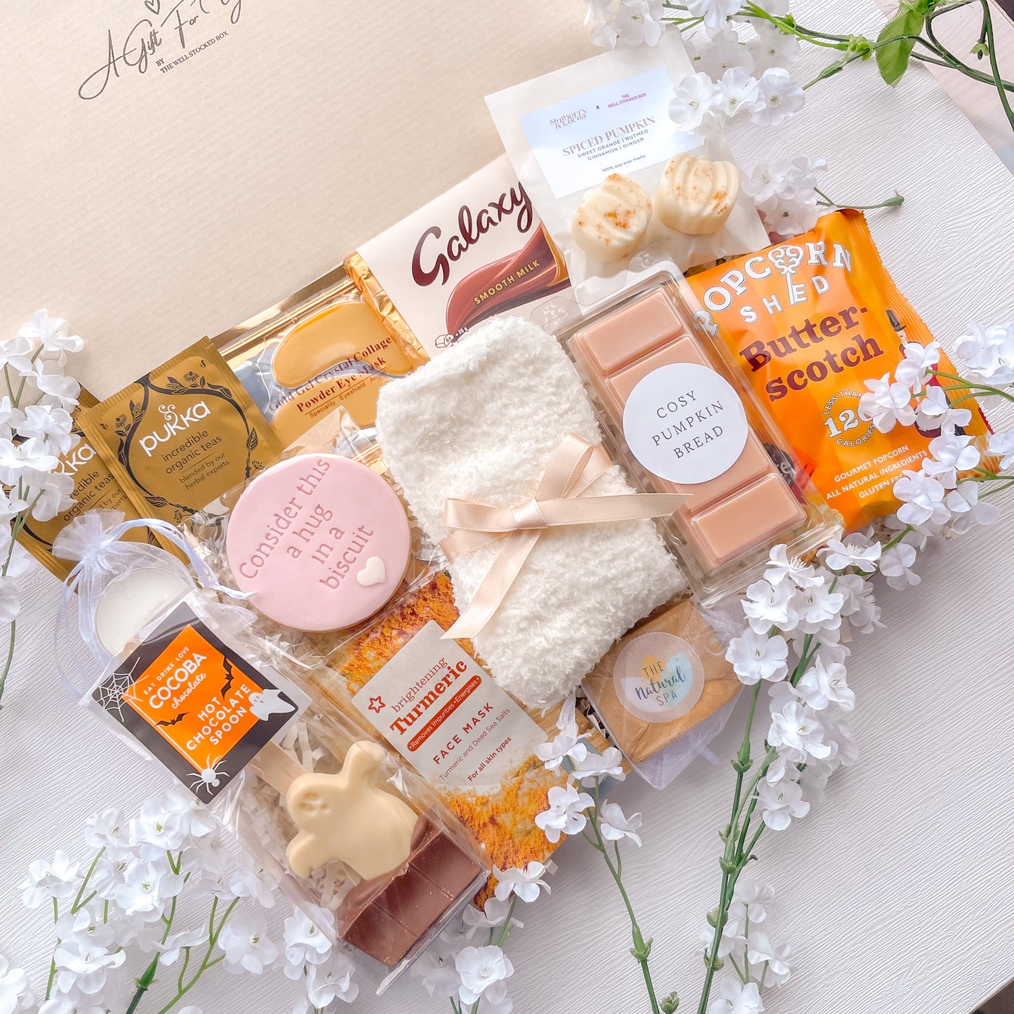 Halloween Hug In A Box Boo Basket