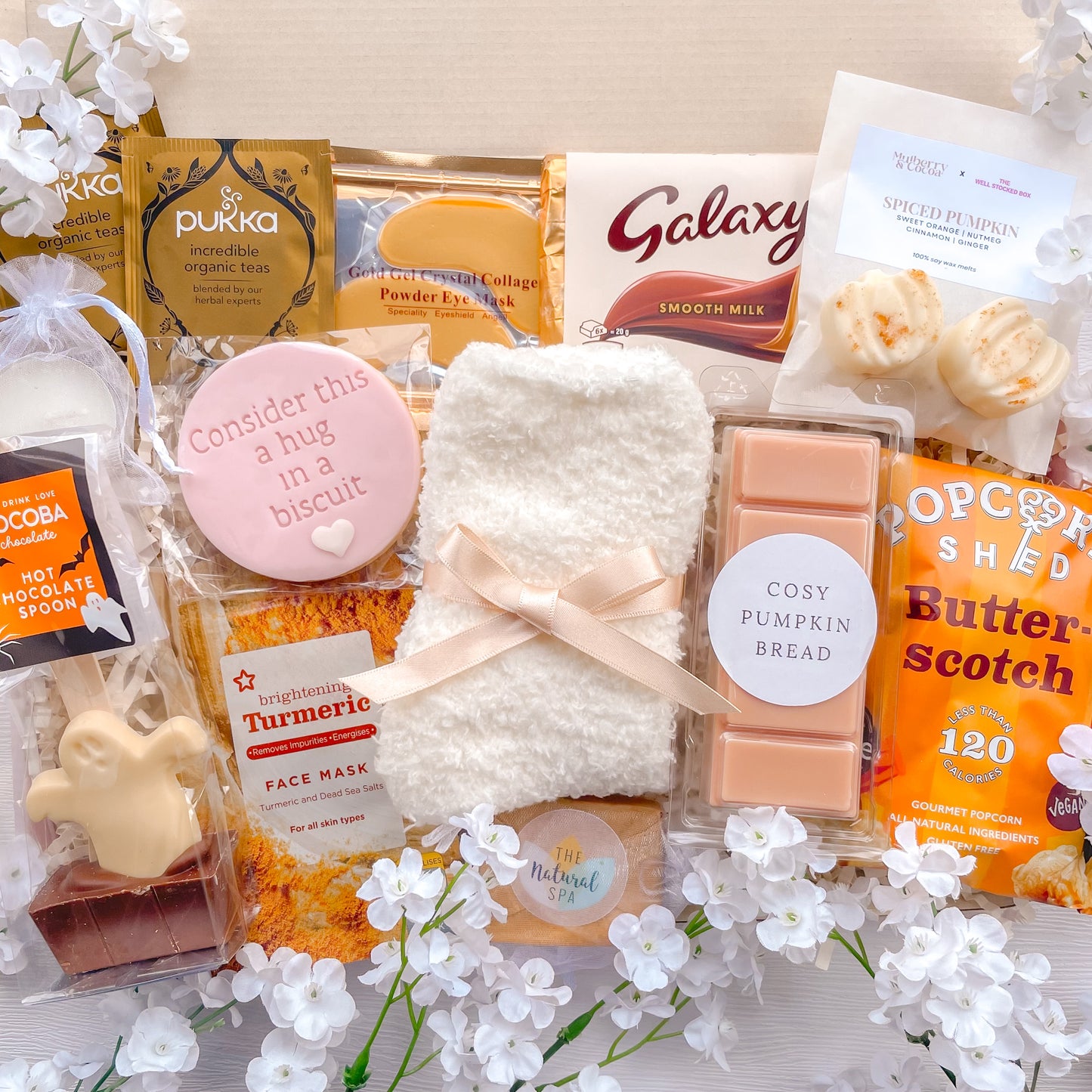 Halloween Hug In A Box Boo Basket