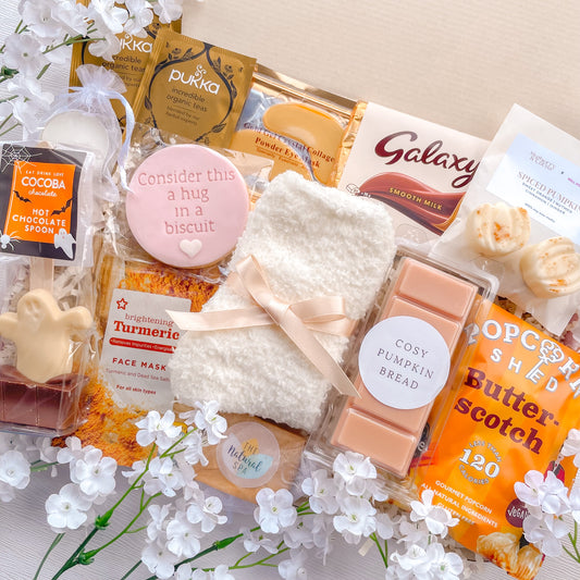 Halloween Hug In A Box Boo Basket