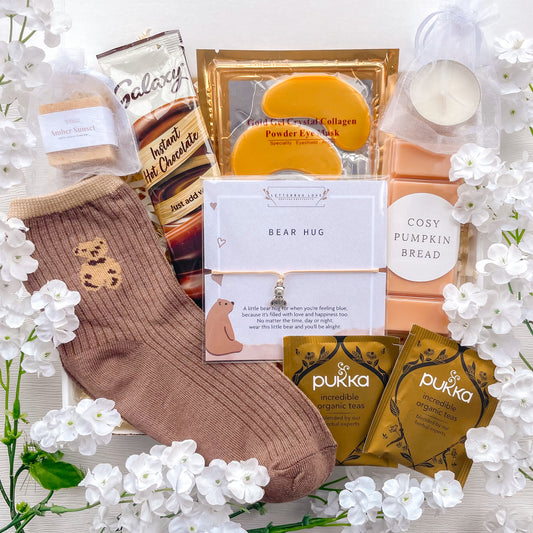 Cosy Bear Hug Autumnal Pamper Hamper