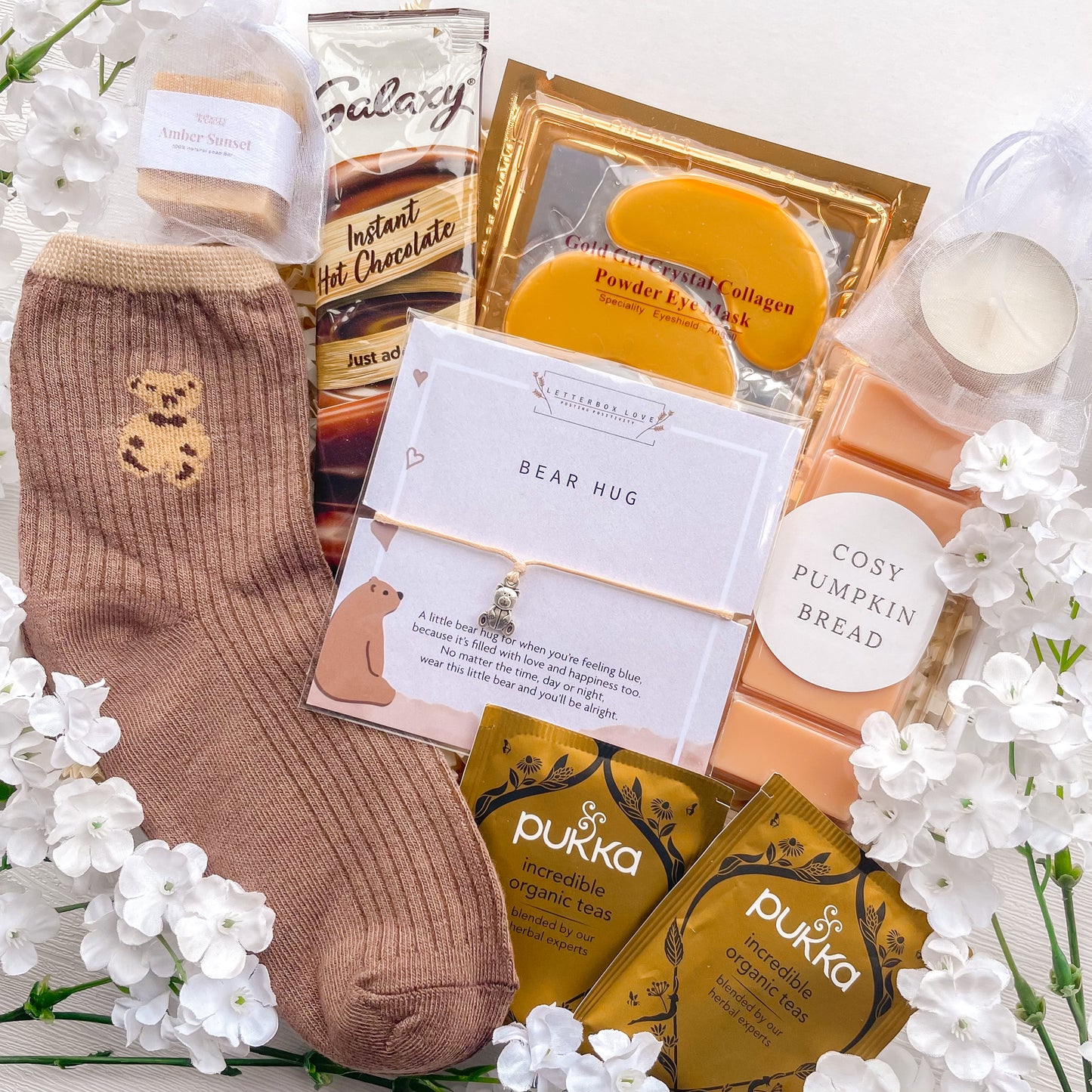 Cosy Bear Hug Autumnal Pamper Hamper