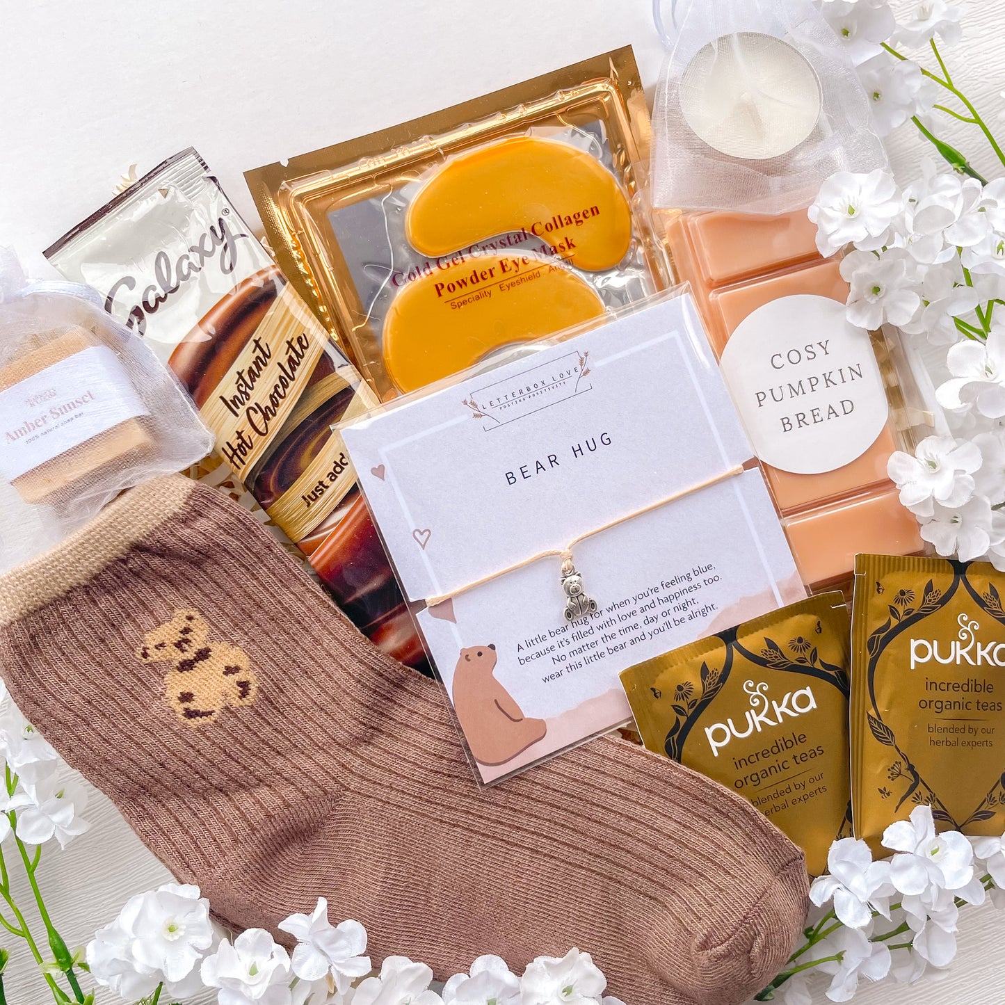 Cosy Bear Hug Autumnal Pamper Hamper