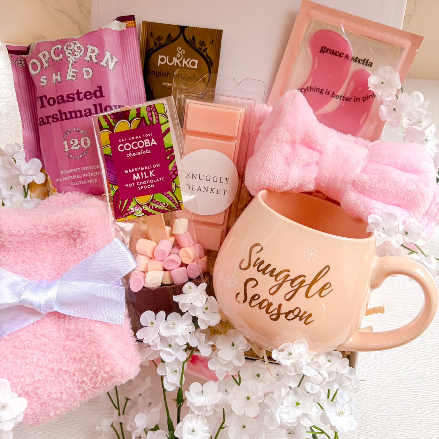 Cosy Pink Snuggle Season Pamper Hamper