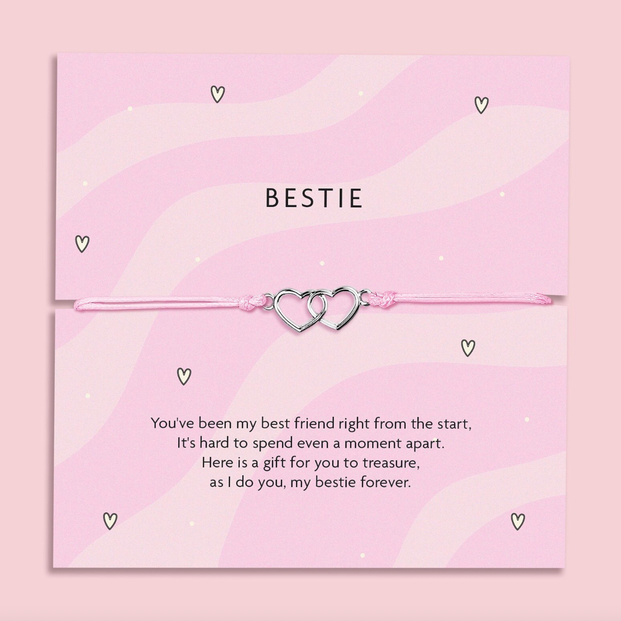 Bestie Heart Bracelet