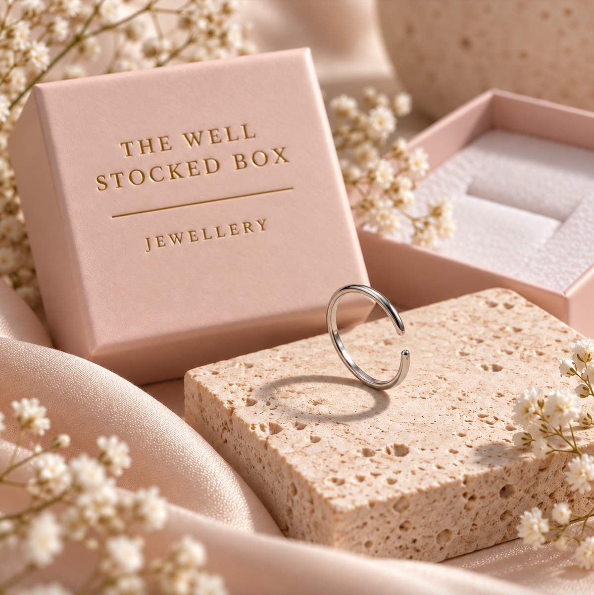 Silver Love Ring