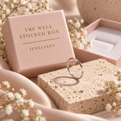 Silver Love Ring