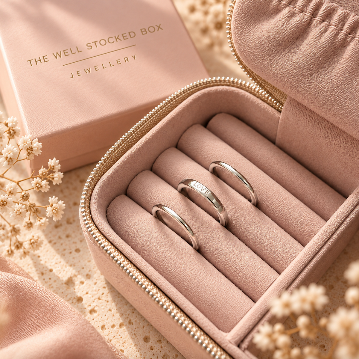 Silver Love Ring