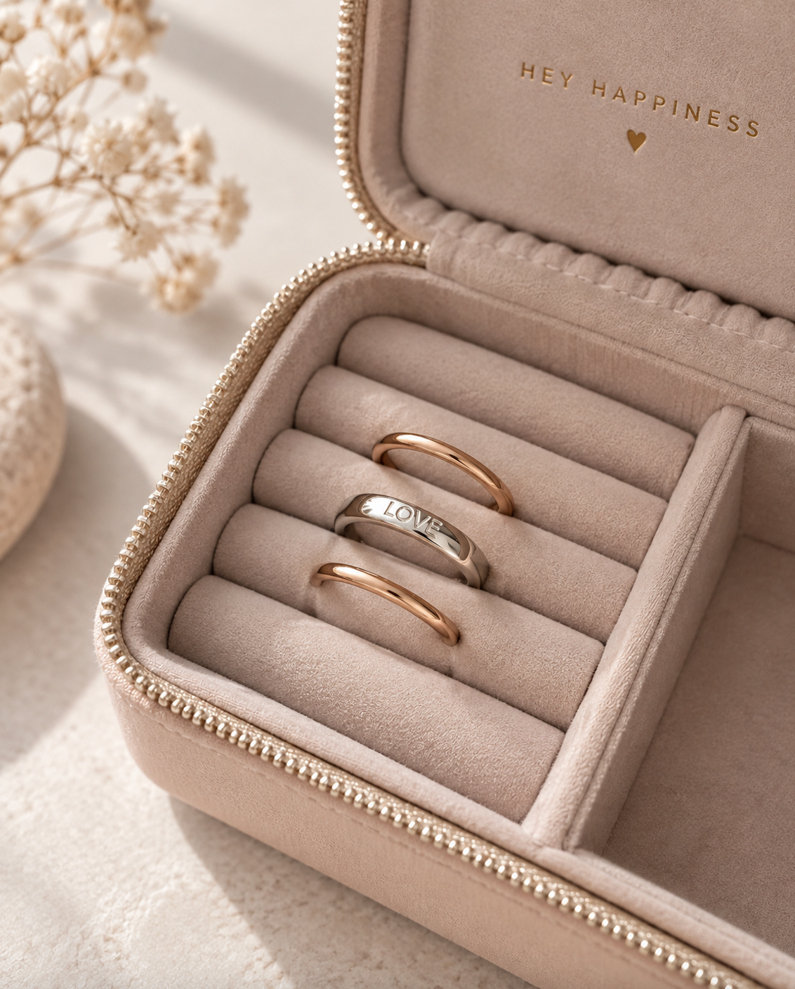 Silver Love Ring